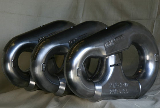 Large Links, machined from solid